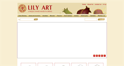 Desktop Screenshot of lilyart.com